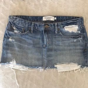 Abercrombie & Fitch Denim Skirt